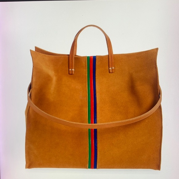 - Clare V. Simple Stripe Suede Tote
CLARE V. - Picture 15 of 17